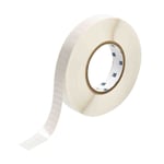 Brady THT-46-423-10 etiqueta poliéster blanco brillante 19,05 x 6,35 mm | BRATHT-46-423-10