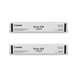Canon 034 Pack 2 negros | CANB-034BK2X
