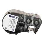 Brady M4-130-499 etiquetas de tejido de nailon negro sobre blanco 20,96 mm x 9,53 mm | BRAM4-130-499