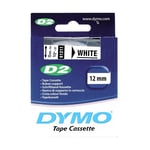 Dymo 61211 (S0721090) cinta plástica blanca 12mm | 61211
