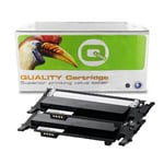 Q-Nomic CLT-K4092S / HP SU138A Pack 2 toners negro | QNB-CLT-K4092SBK2X