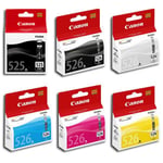 Canon Pack ahorro PGI525 + CLI526 x 5 colores | CANB-PGI525-CLI526-5