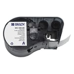 Brady M5C-1000-499 etiquetas de tejido de nailon negro sobre blanco 25,4 mm x 4,88 m | BRAM5C-1000-499