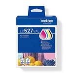 Brother LC-527VAL multipack negro + 3 colores | BROLC527VALSTD