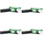 Lexmark 20N20 Pack 4 colores | LEXB-20N20