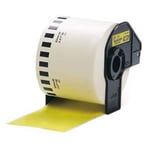 Q-Nomic DK-44605 Cinta continua | Papel térmico removible | Multipropósito | 62mmx30,48M | QNDK-44605