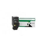 Lexmark 71C2XY0 toner amarillo XXL | LEX71C2XY0