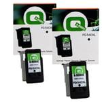 Q-Nomic Pack PG-540 XL Negro (2 Unidades) | QNB-PG540XLBK2X