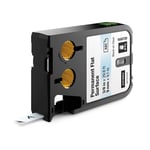 Dymo XTL 1868739 cinta permanente negro sobre transparente 9mm | DYM1868739