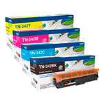 Brother Pack toners TN-242 Negro + Colores | BRB-TN242