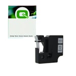 Q-Nomic 45015 (S0720550) cinta plástica rojo sobre blanco 12mm | QN45015