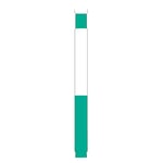 Zebra Z-Band Direct (10006995-3K) pulsera verde pre-impresa 25 x 279 mm (1200 unidades) | ZEB10006995-3K