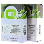 Q-Nomic pack cartuchos T007 negro + T009 tri-color | QNB-T007-T009