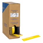 Brady BM-15X75-7598-YL etiquetas de poliéster amarillas 15 mm x 75 mm | BRABM-15X75-7598-YL