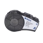 Brady M21-18-499 cinta de tela de naylon negra sobre blanco 25,40 mm x 19,05 mm | BRAM21-18-499