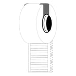 Brady M6-30x4.2-7596-WT etiquetas de vinilo blancas 30 mm x 4,20 mm | BRAM6-30X4.2-7596-WT