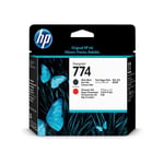 HP 774 Cabezal impresión negro mate y rojo cromático (P2V97A) | HPP2V97A