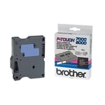 Brother TX-315 cinta blanco sobre negro 6mm x 15m | BROTX315