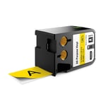 Dymo XTL 1868774 de vinilo texto negro sobre amarillo 41mm | DYM1868774