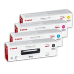 Canon 716 Pack Ahorro toners | CANB-716BCMY