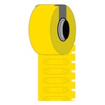 Brady BM-1-7599-YL-R etiquetas de polietileno amarillas Ø 2.40 apertura 23 mm x 5,20 mm | BRABM-1-7599-YL-R