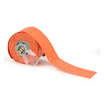 Brady M6-25x75-7643-OR etiquetas de poliuretano naranjas 25 mm x 75 mm | BRAM6-25X75-7643-OR