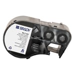 Brady M4-7-422 etiquetas de poliéster negro sobre blanco 12,7 mm x 12,7 mm | BRAM4-7-422