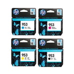 HP 953 (b/c/m/y) Pack cartuchos de tinta | HPB-953
