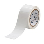 Brady THT-17-422-3 etiqueta poliéster blanco brillante 50,80 x 25,40 mm | BRATHT-17-422-3
