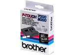 Brother TX335 Cinta blanco sobre negro 12mm | BROTX-335