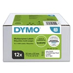 Dymo 2093095 etiquetas multiuso removibles 12 rollos | DYM2093095