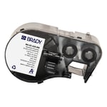 Brady M4-92-428-BB etiquetas de poliéster metalizado negro sobre gris claro 12,70 mm x 33,02 mm | BRAM4-92-428-BB
