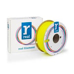 REAL 3D Filamento PLA 2,85 mm Amarillo Fluorescente (1 kg) | 3DREALPLA285-2035