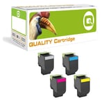 Q-nomic 78C2XK/C/M/Y Pack toner (4 colores) | QNB-78C2X