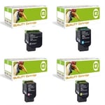 Pack Q-nomic C242XK0/C0/M0/Y0 toner negro + 3 colores XXL | QNB-C242X