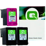 Q-Nomic Pack 300 (2 negros) + 300 (1 color) (SD518AE) | QNSD518AE