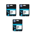 HP 903 Pack 3 cartuchos de tinta negro | HPB-T6L99AE