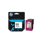 HP 123 (F6V16AE) Cartucho de tinta color | HPF6V16AE