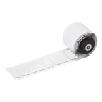 Brady M6-03-7593-WT etiquetas de poliéster blancas 27 mm x 15 mm | BRAM6-03-7593-WT