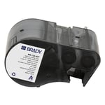 Brady M5-133-427 etiquetas de vinilo laminado negro sobre blanco/transparente 25,4 mm x 44,45 mm x 9,53 mm | BRAM5-133-427