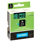 Dymo 53719 (S0720990) cinta plástica negro sobre verde 24mm | 53719
