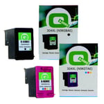 Q-Nomic 304XL Pack de 2 cartuchos XL: Negro + Color | QNB-304XL_NV