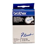 Cinta Brother TC-M93 texto azul sobre transparente 9mm | BROTC-M93