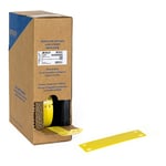 Brady BM-15x75-7643-YL etiquetas de poliuretano amarillas 15 mm x 75 mm | BRABM-15X75-7643-YL
