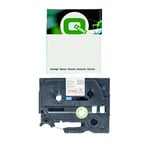 Q-Nomic TZe-RE34 cinta dorada sobre rosa 12 mm | QNTZE-RE34