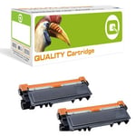 Q-nomic TN-2320 Pack doble toner negro XL | QNB-TN2320BK2X