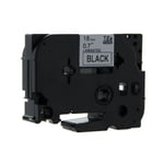 Q-Nomic TZe-344 cinta 18mm texto dorado sobre negro (8M) | QNTZe-344