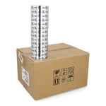 Zebra 1600 Cinta de cera (01600BK22045) 156 mm x 450 m (6 cintas) | ZEB01600BK22045