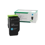 Lexmark 75M2HC0 toner cian XL | LEX75M2HC0