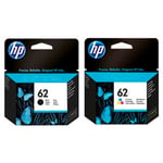 HP 62 Pack cartucho de tinta negro + color | HPB-62